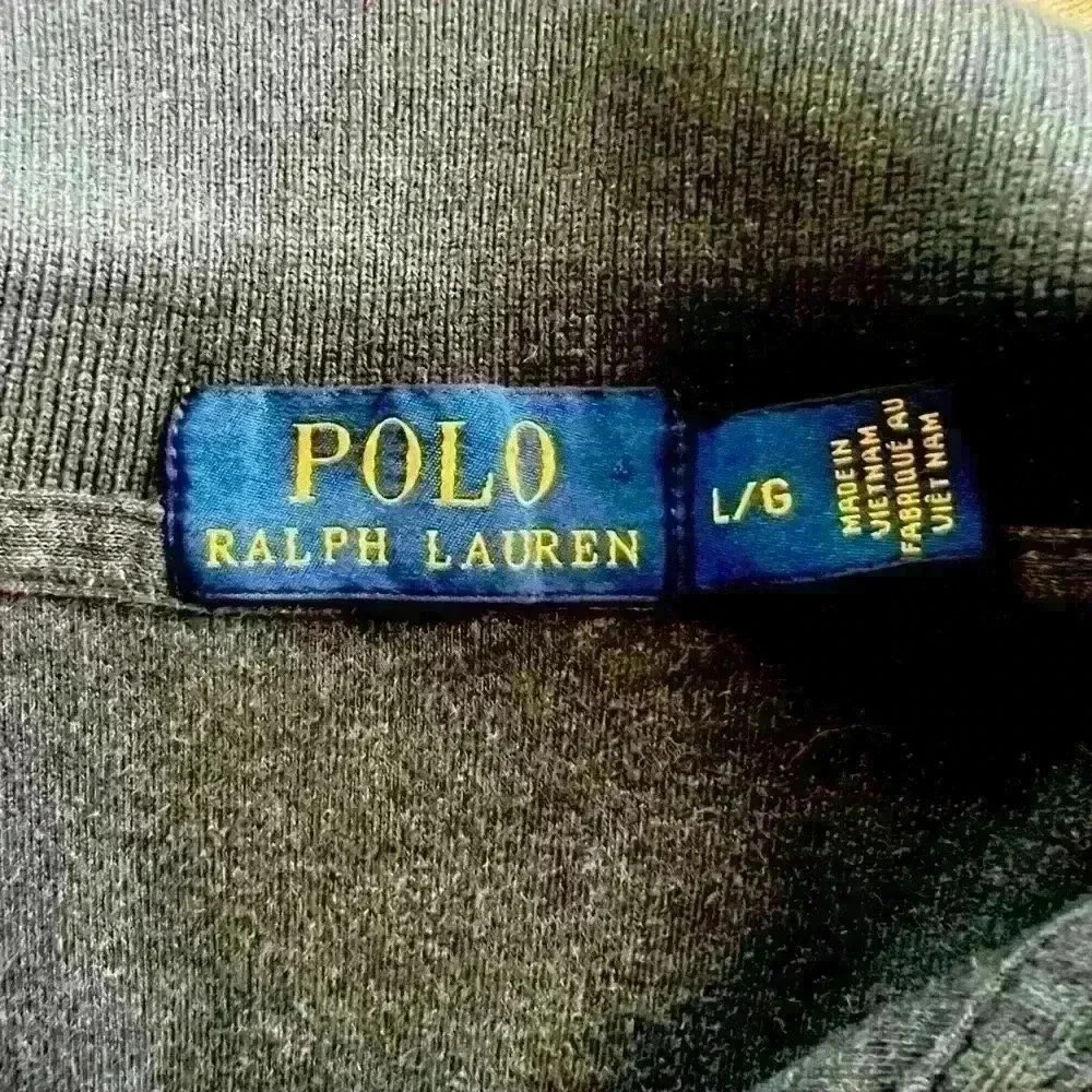 Men’s Polo Ralph Lauren long sleeve 100% cotton shirt L very good condition gray - Picture 8 of 11
